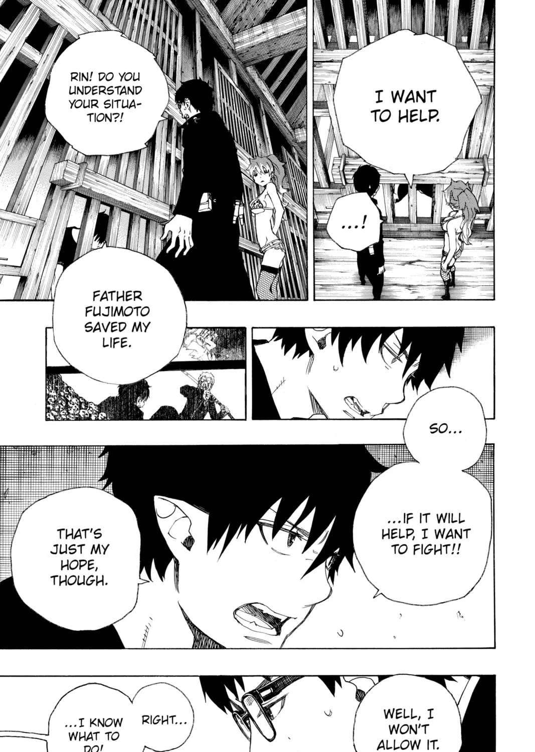 Read Blue Exorcist chapter 25 image 62 on Lezhin