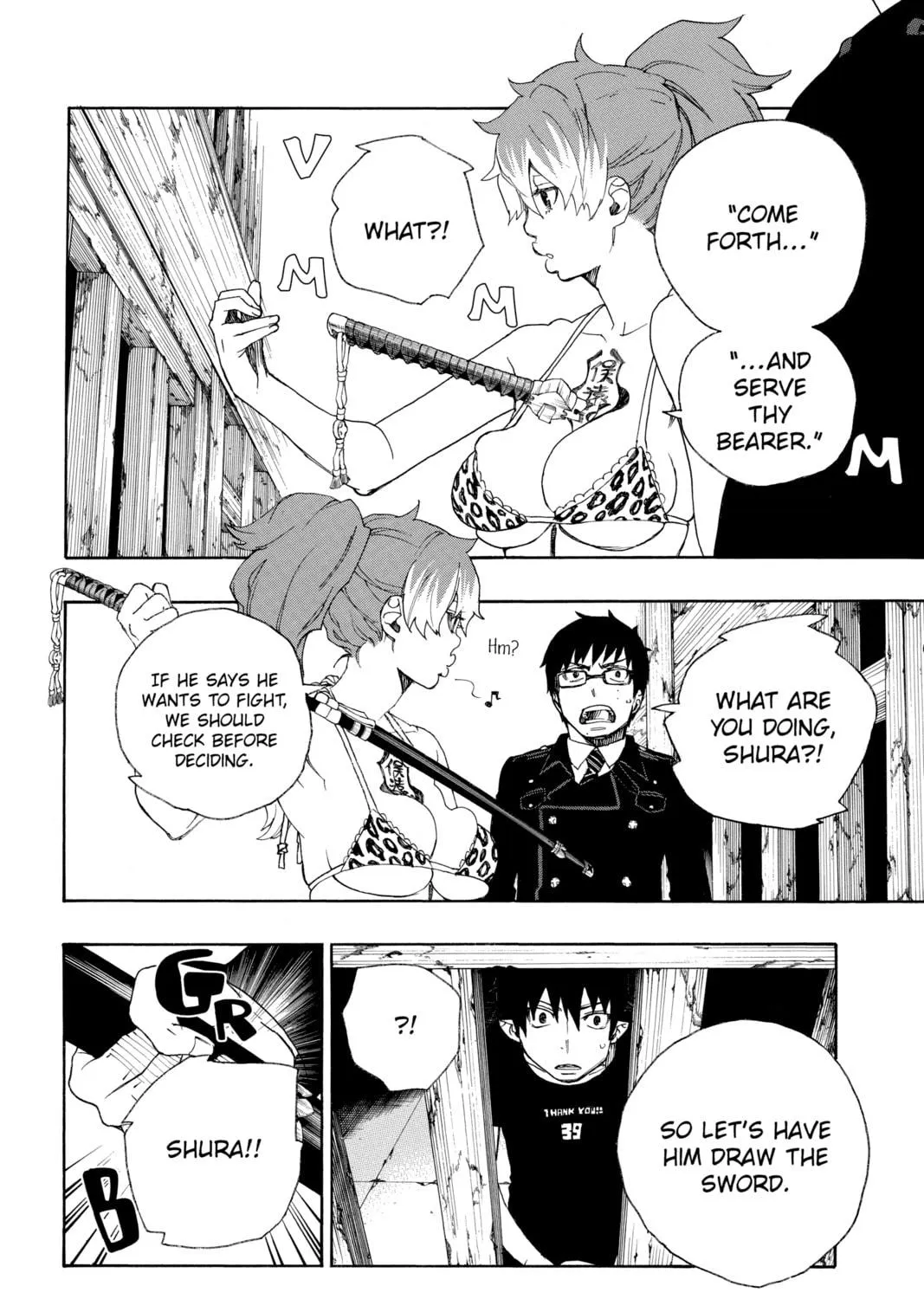 Read Blue Exorcist chapter 25 image 64 on Lezhin
