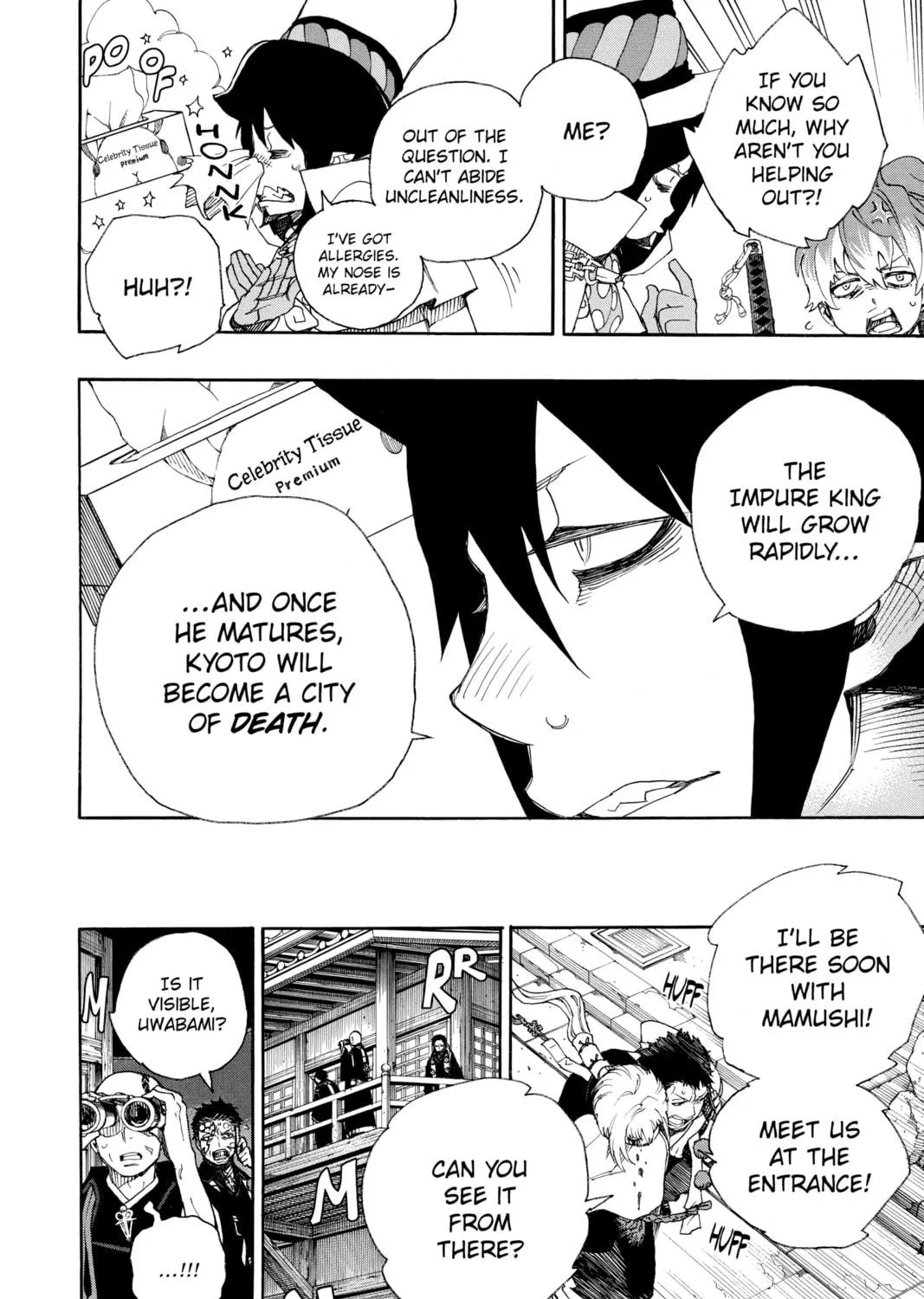 Read Blue Exorcist chapter 26 image 10 on Lezhin