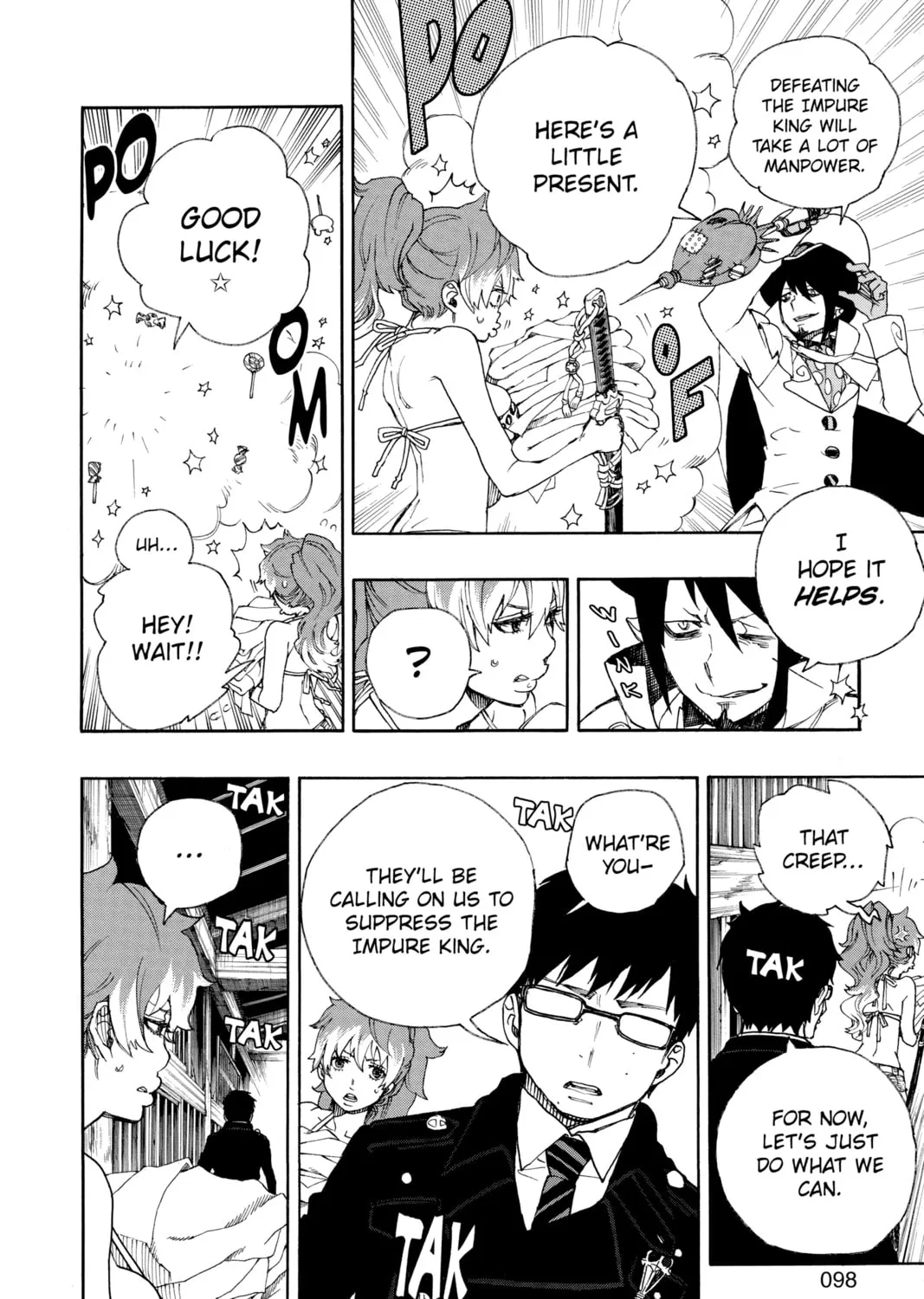 Read Blue Exorcist chapter 26 image 14 on Lezhin