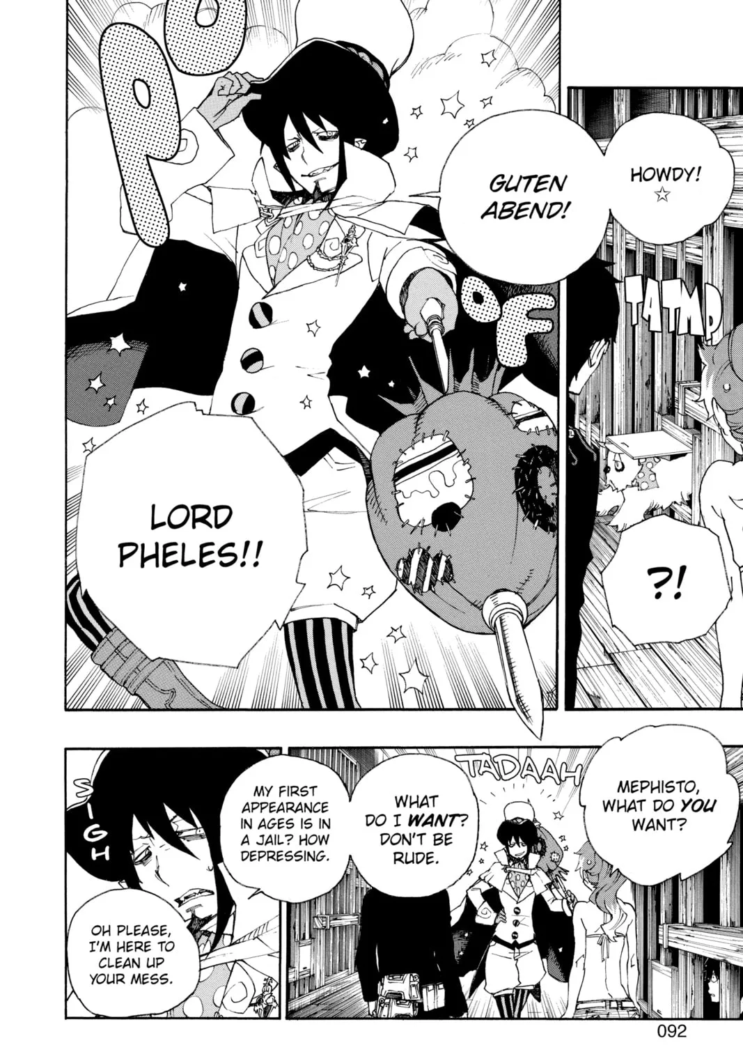 Read Blue Exorcist chapter 26 image 2 on Lezhin