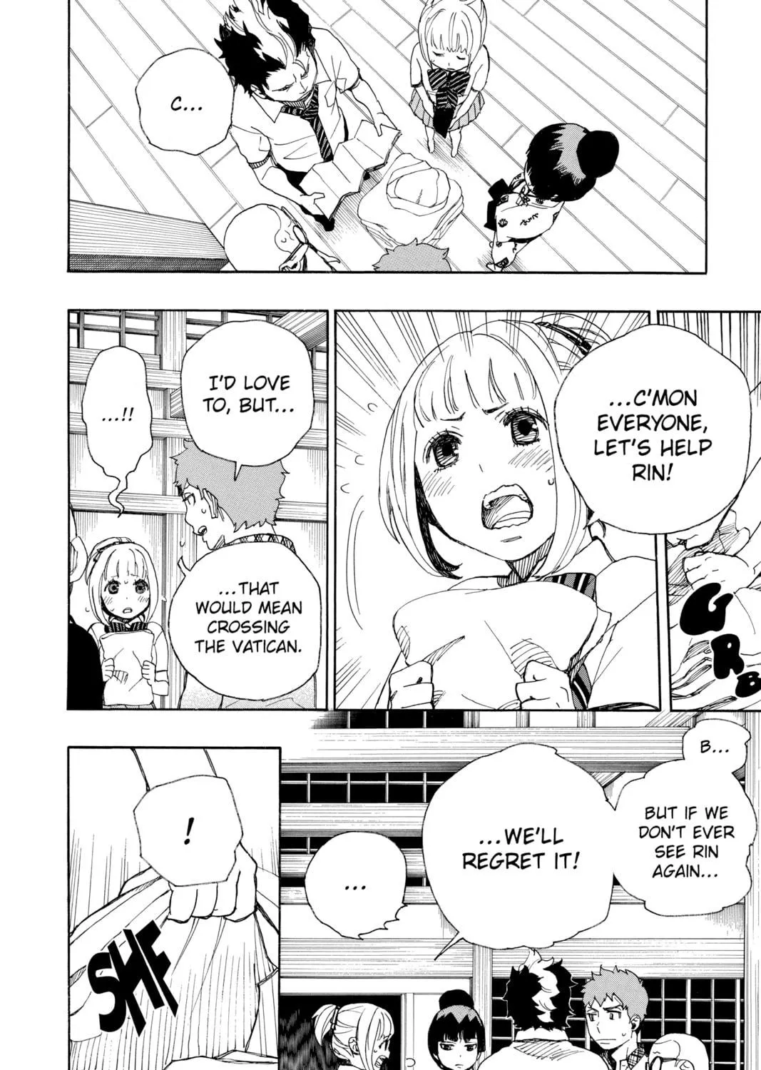 Read Blue Exorcist chapter 26 image 34 on Lezhin