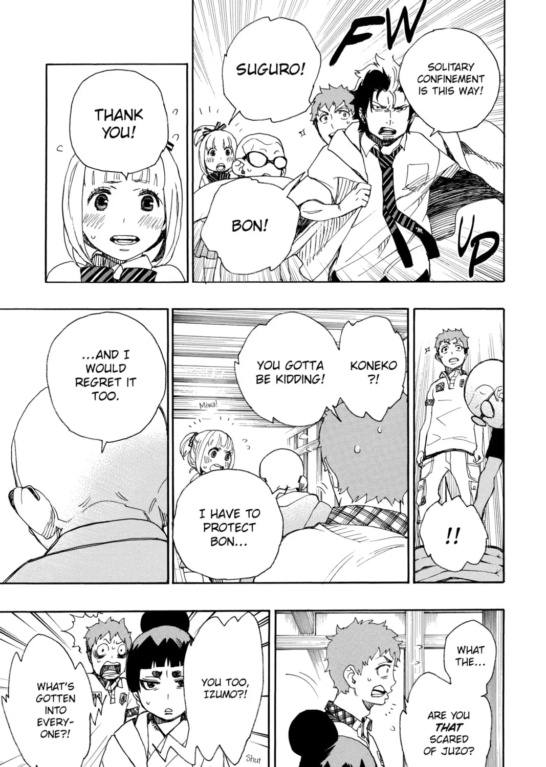 Read Blue Exorcist chapter 26 image 36 on Lezhin