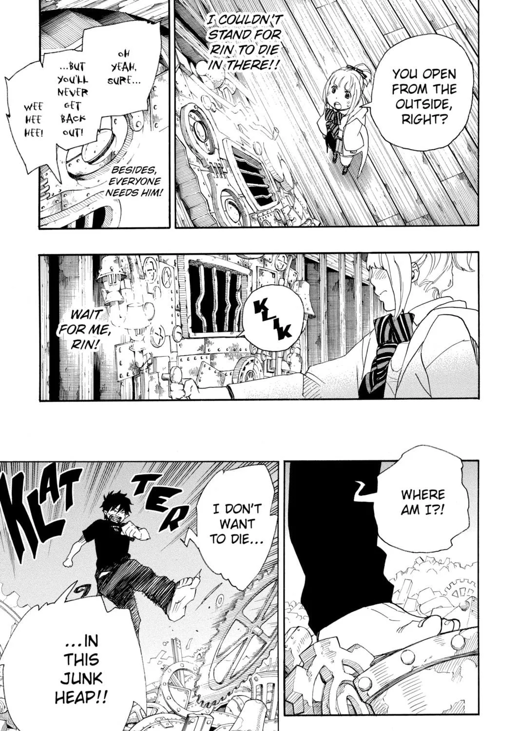 Read Blue Exorcist chapter 26 image 48 on Lezhin