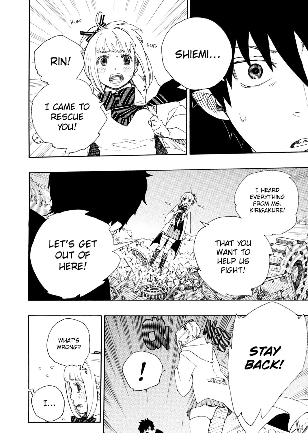 Read Blue Exorcist chapter 26 image 54 on Lezhin