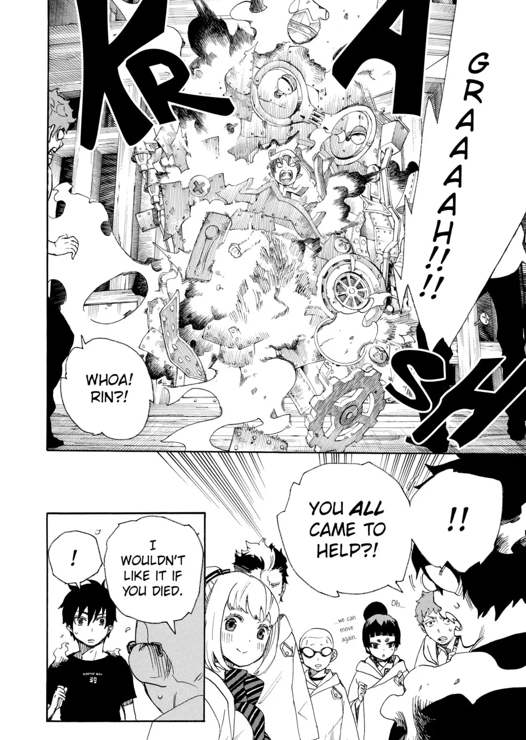 Read Blue Exorcist chapter 26 image 66 on Lezhin