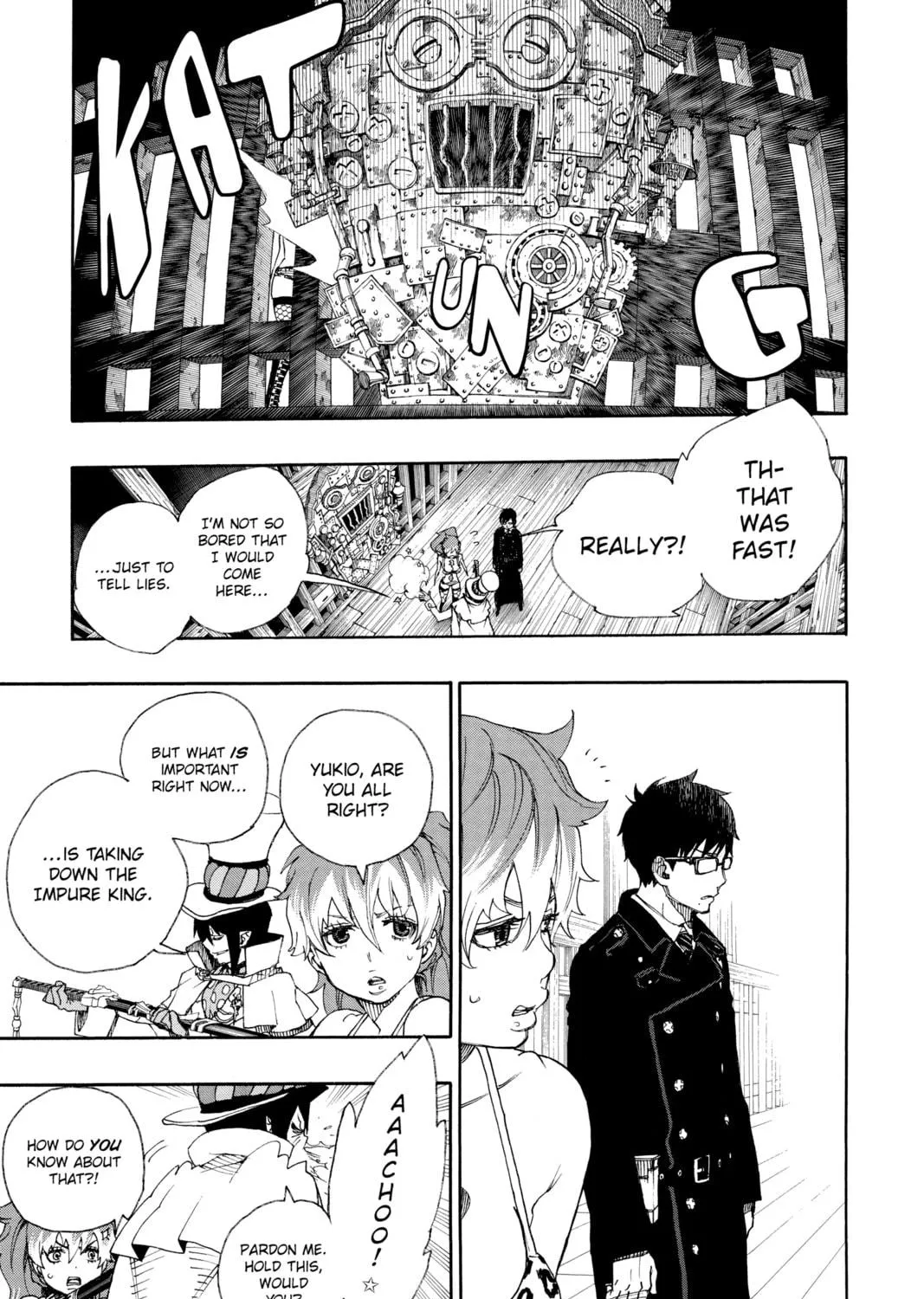 Read Blue Exorcist chapter 26 image 8 on Lezhin