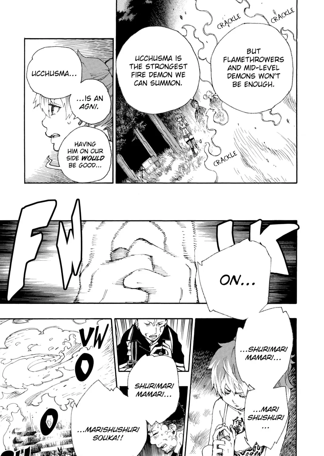 Read Blue Exorcist chapter 27 image 14 on Lezhin