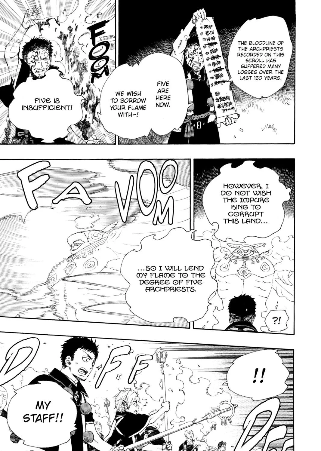 Read Blue Exorcist chapter 27 image 18 on Lezhin