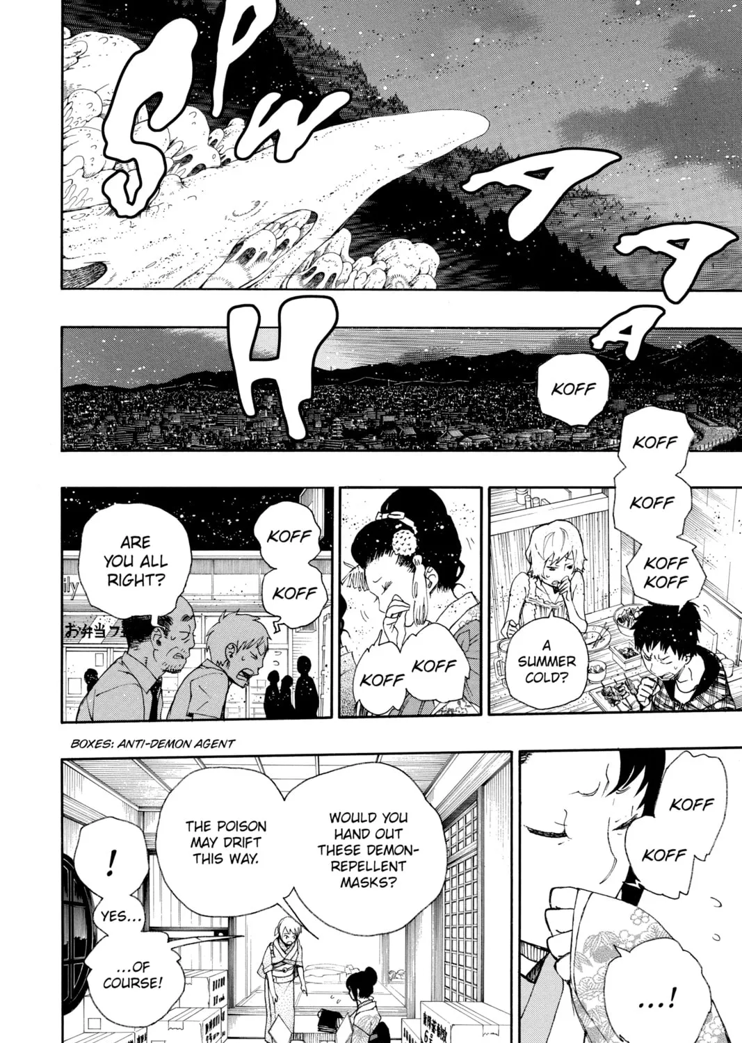 Read Blue Exorcist chapter 27 image 2 on Lezhin