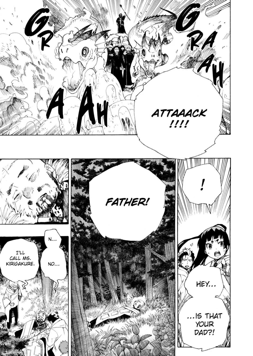 Read Blue Exorcist chapter 27 image 22 on Lezhin