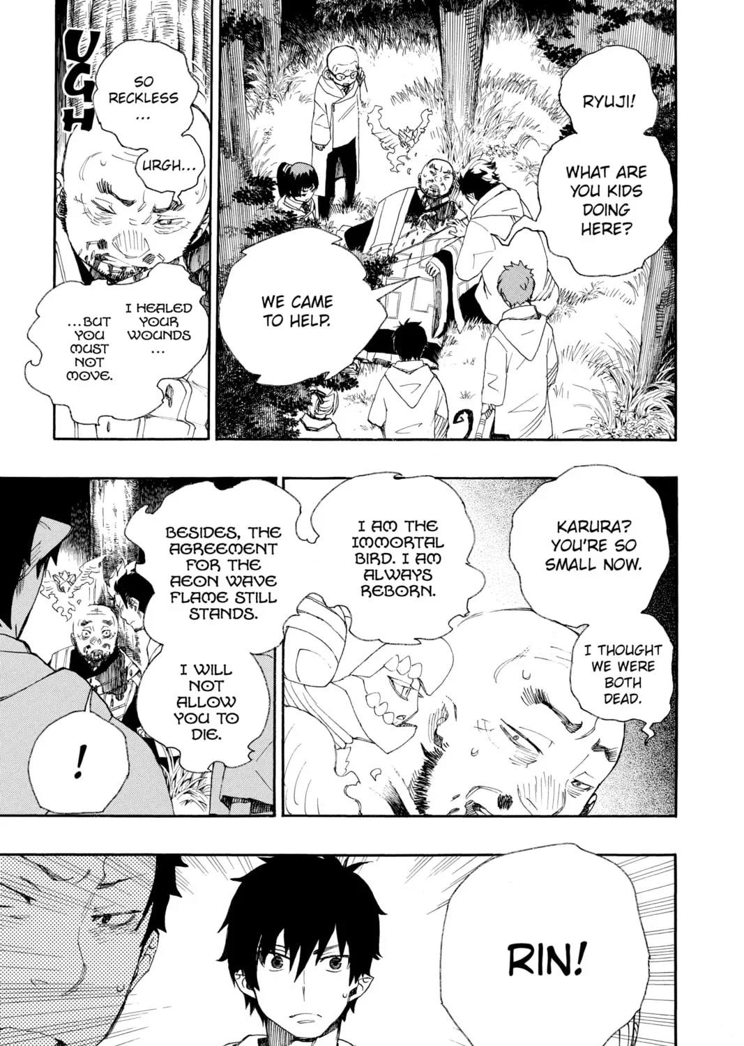 Read Blue Exorcist chapter 27 image 26 on Lezhin