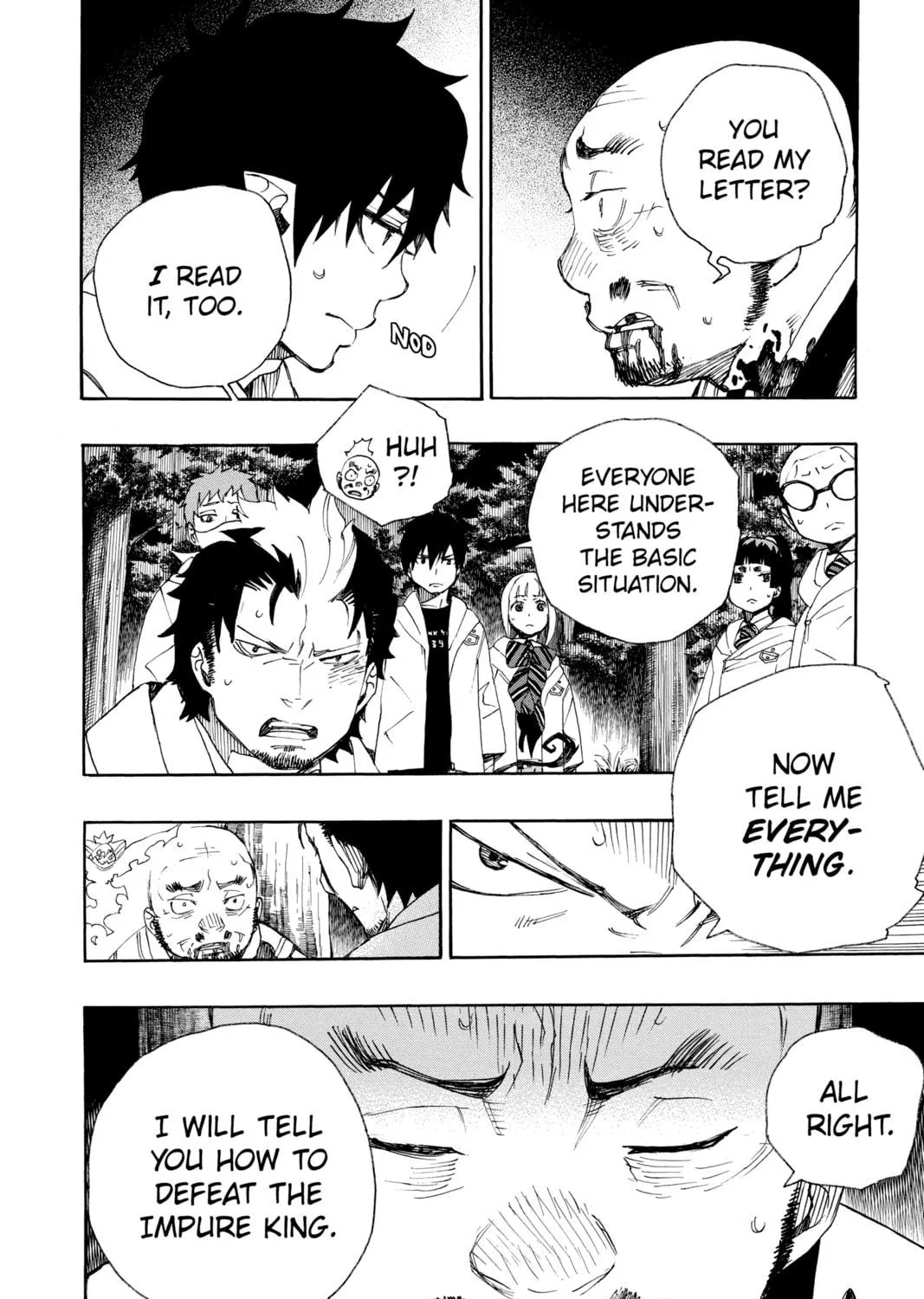 Read Blue Exorcist chapter 27 image 28 on Lezhin