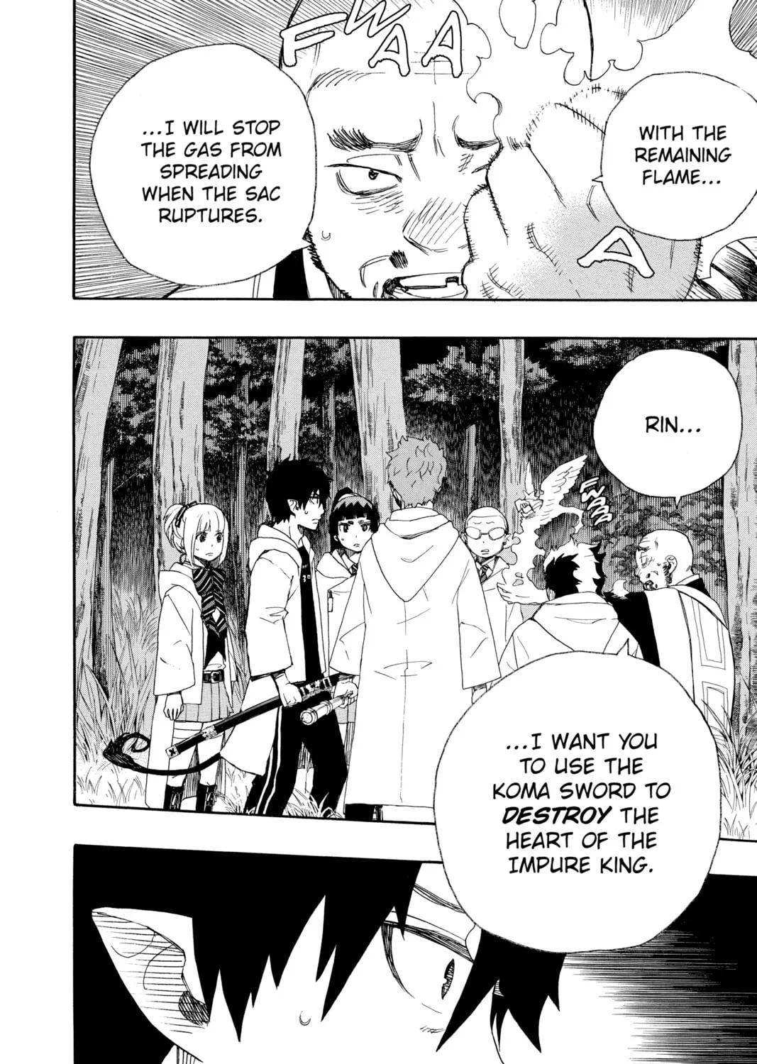 Read Blue Exorcist chapter 27 image 36 on Lezhin