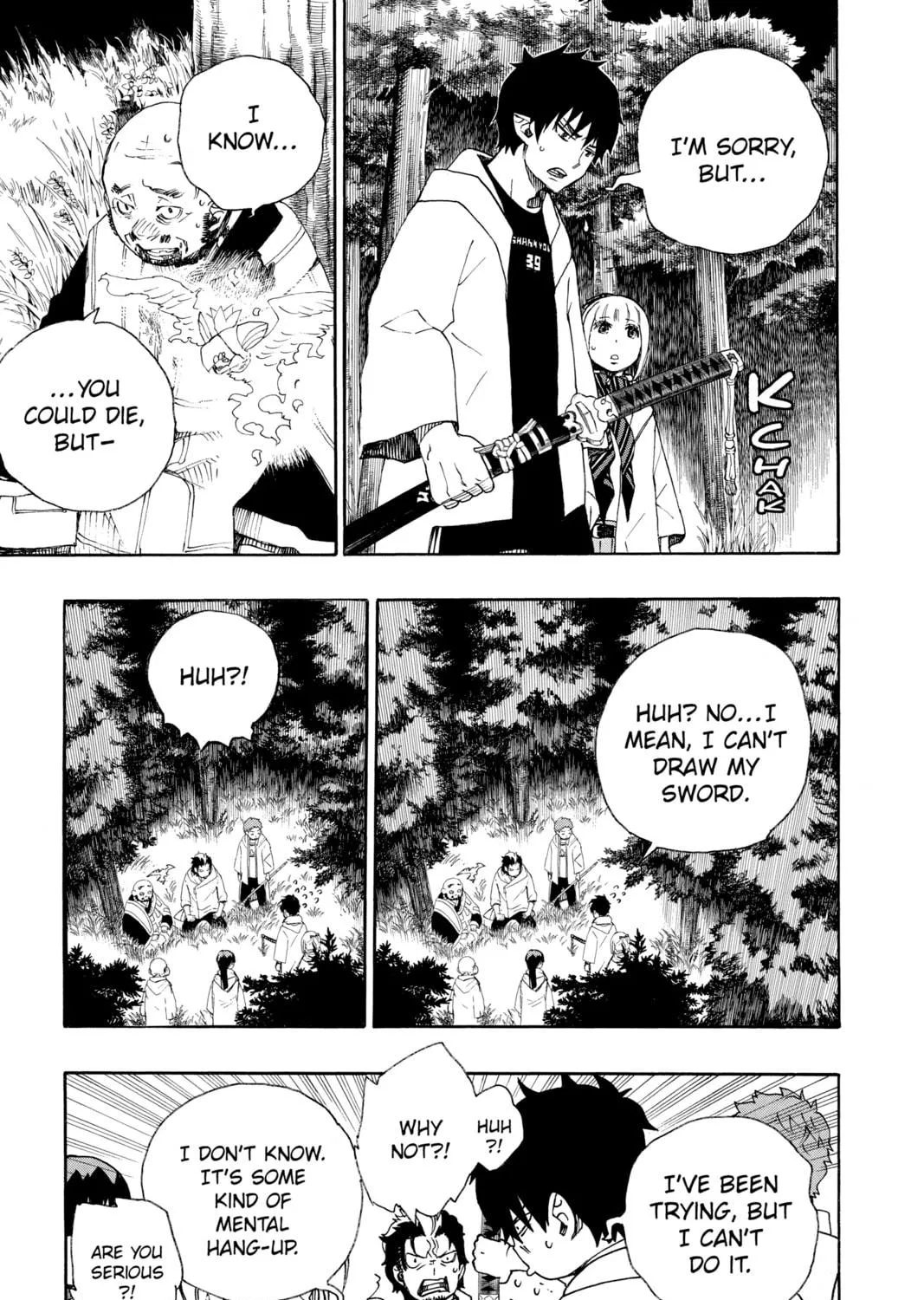 Read Blue Exorcist chapter 27 image 38 on Lezhin