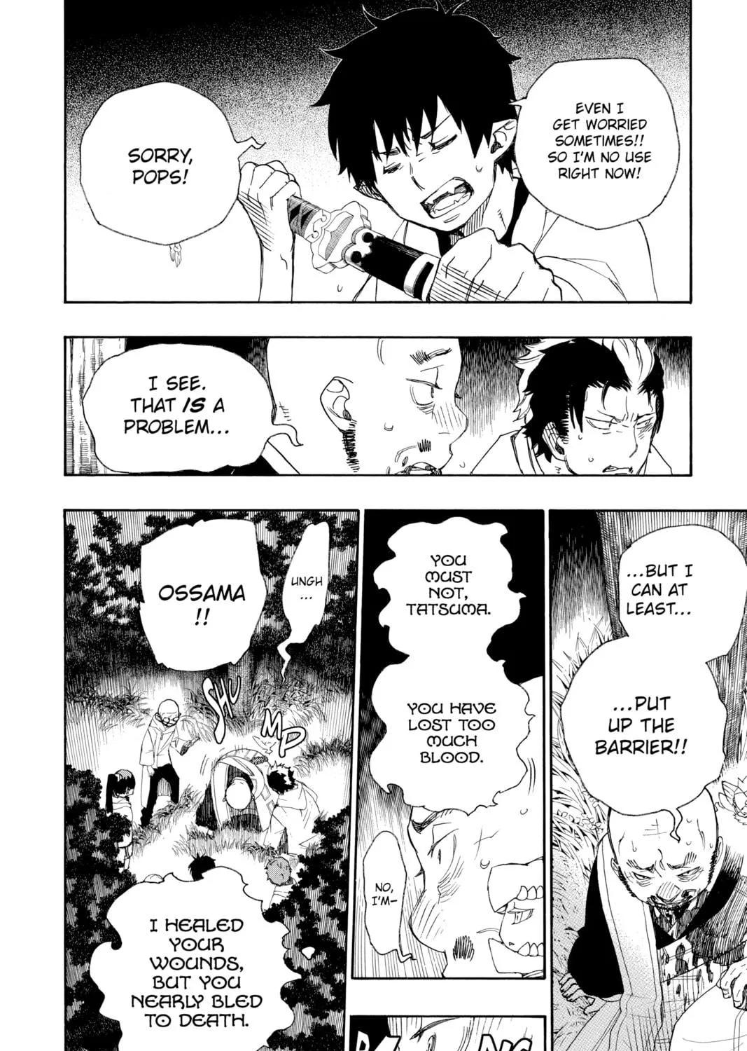 Read Blue Exorcist chapter 27 image 40 on Lezhin