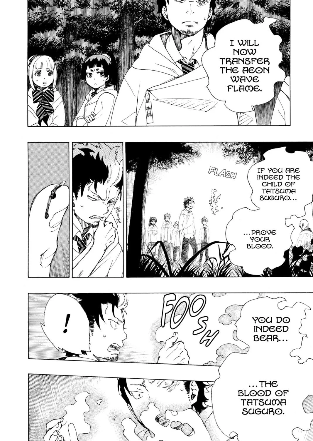 Read Blue Exorcist chapter 27 image 52 on Lezhin