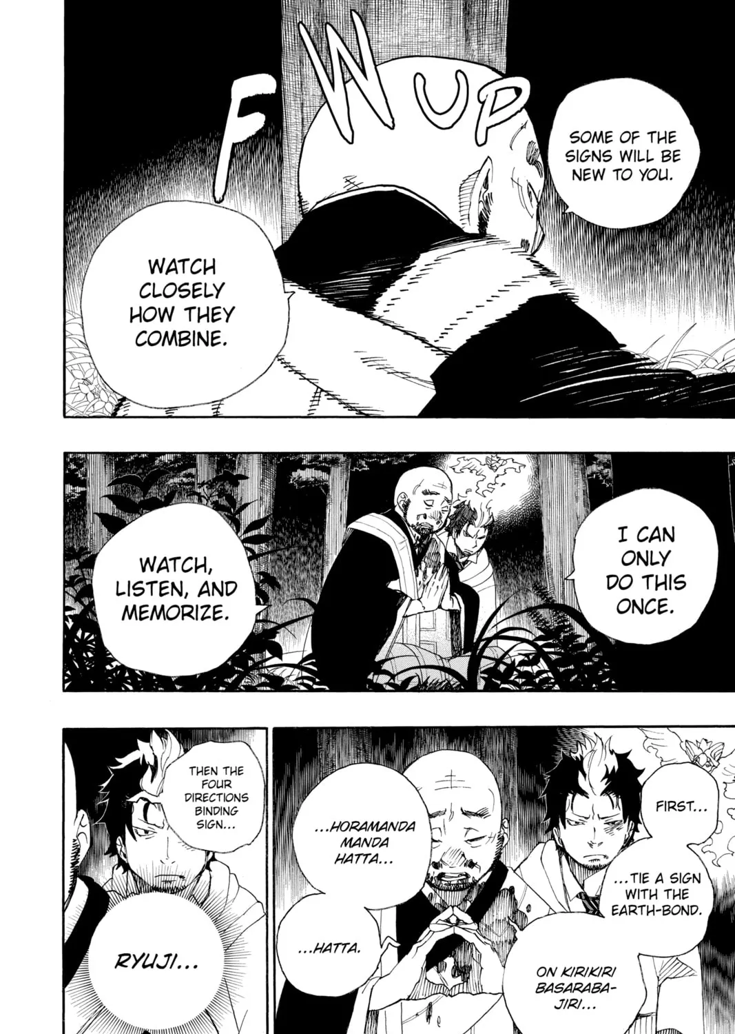 Read Blue Exorcist chapter 27 image 56 on Lezhin