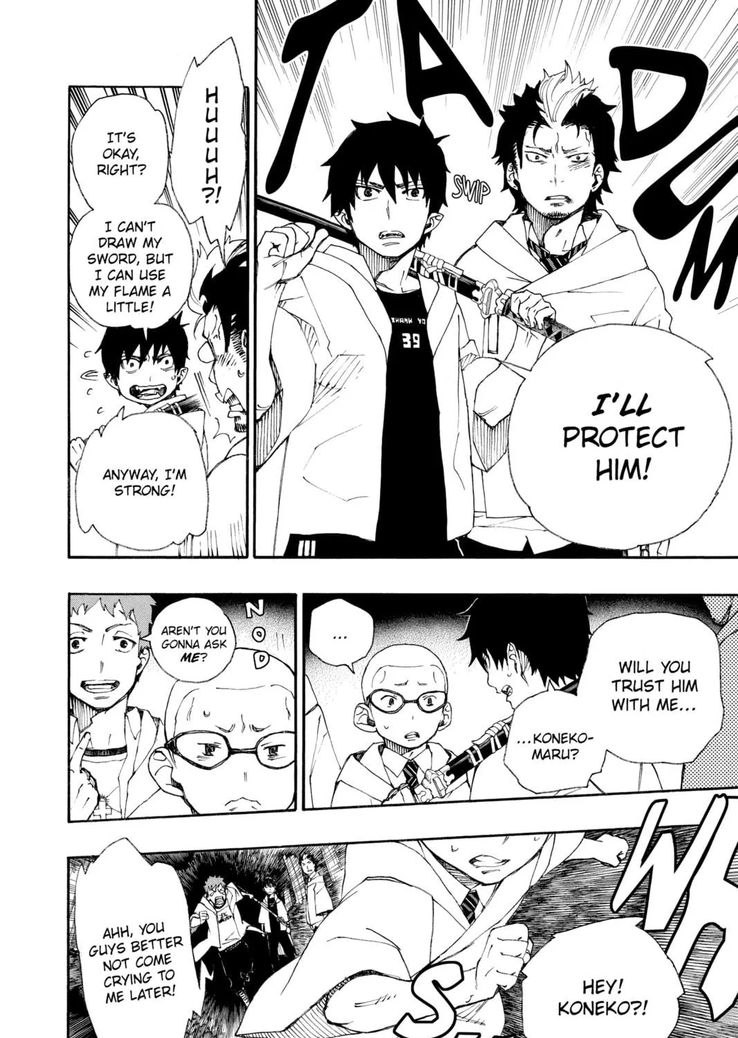 Read Blue Exorcist chapter 27 image 64 on Lezhin