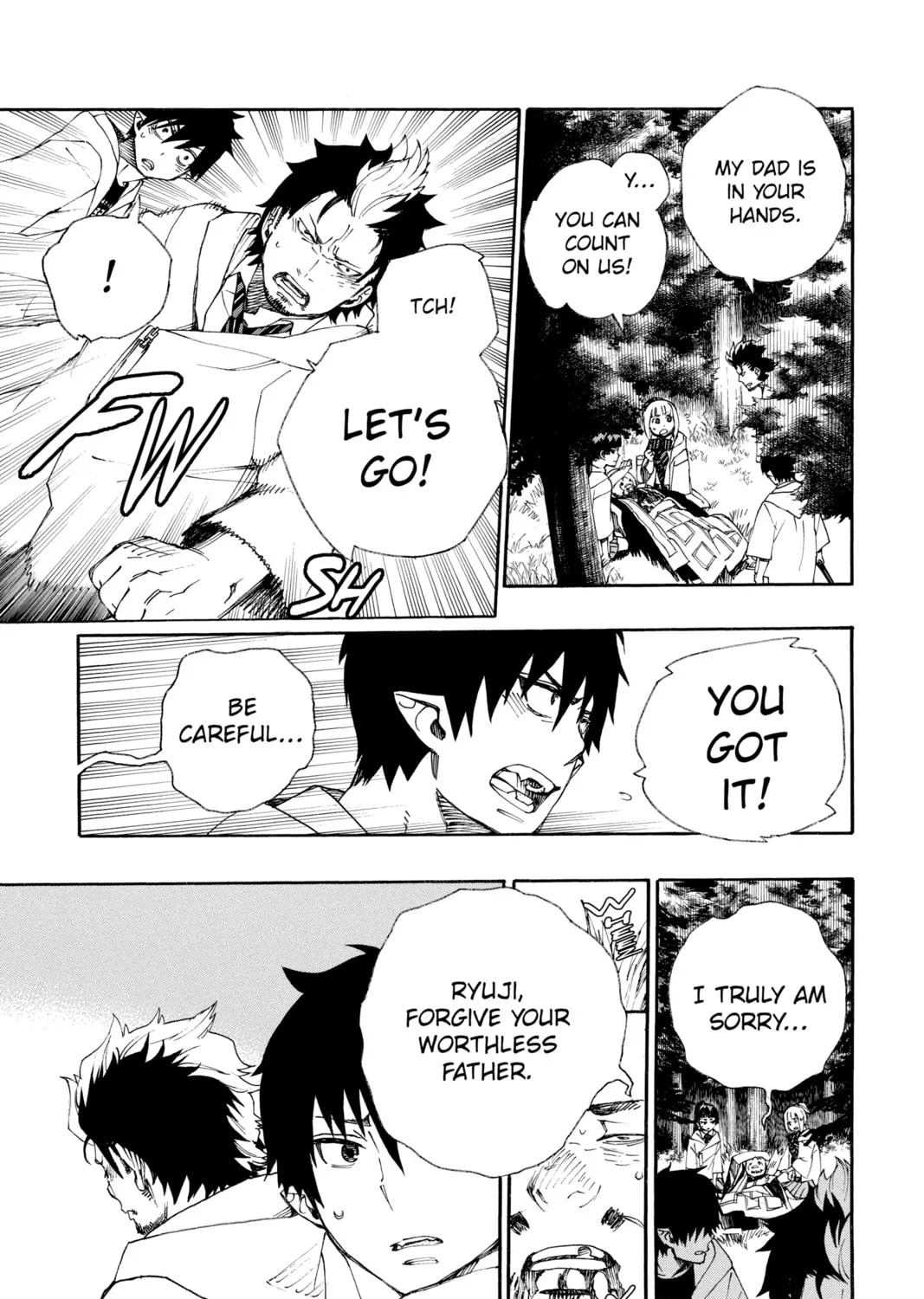 Read Blue Exorcist chapter 27 image 66 on Lezhin