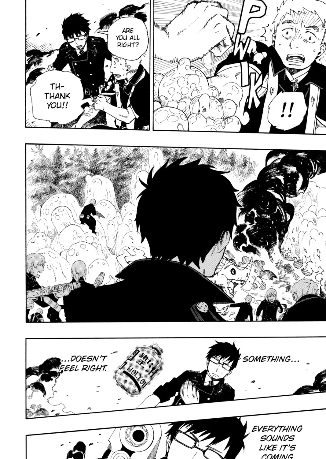 Read Blue Exorcist chapter 27 image 72 on Lezhin
