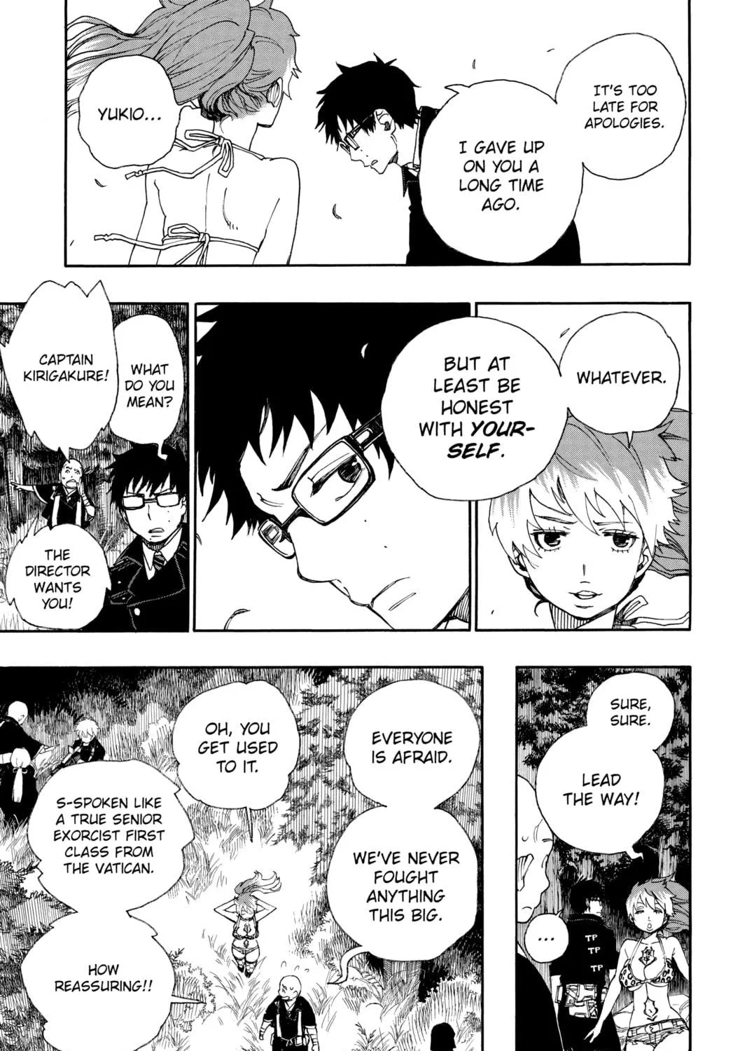 Read Blue Exorcist chapter 27 image 8 on Lezhin
