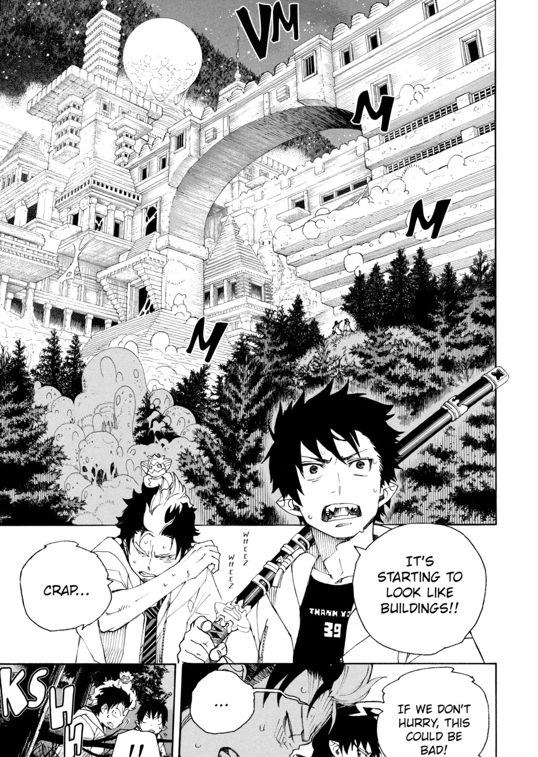 Read Blue Exorcist chapter 28 image 12 on Lezhin