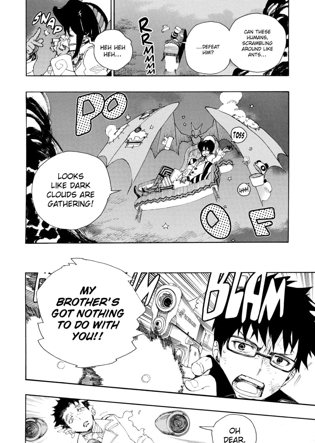 Read Blue Exorcist chapter 28 image 22 on Lezhin