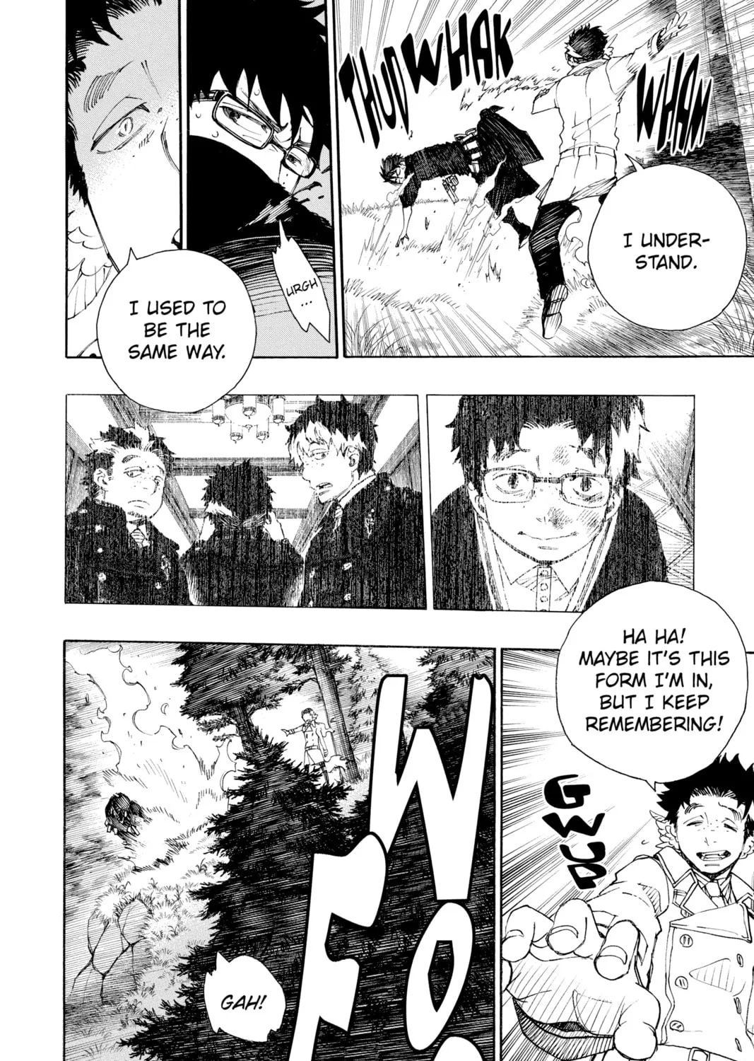 Read Blue Exorcist chapter 28 image 26 on Lezhin