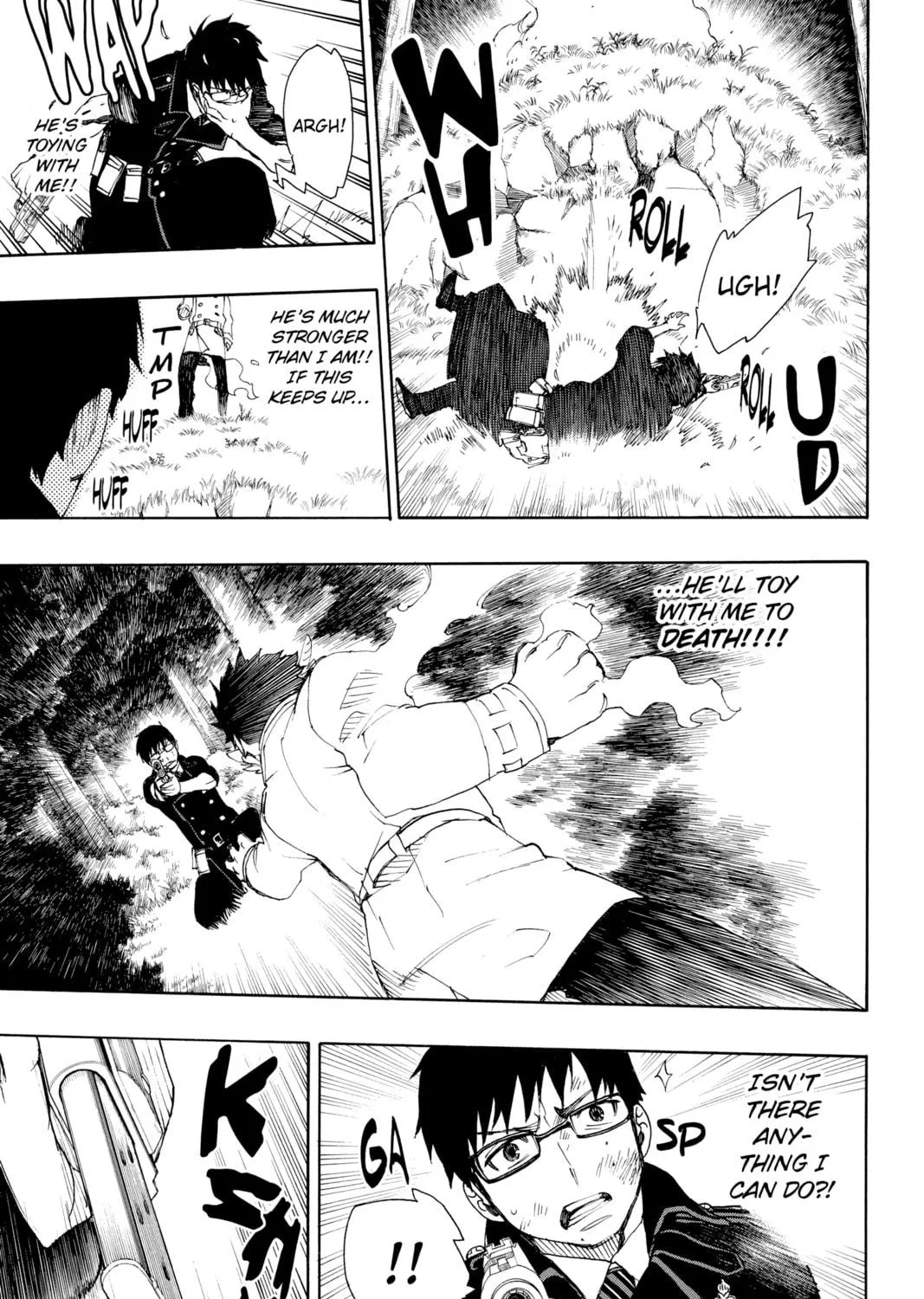 Read Blue Exorcist chapter 28 image 28 on Lezhin