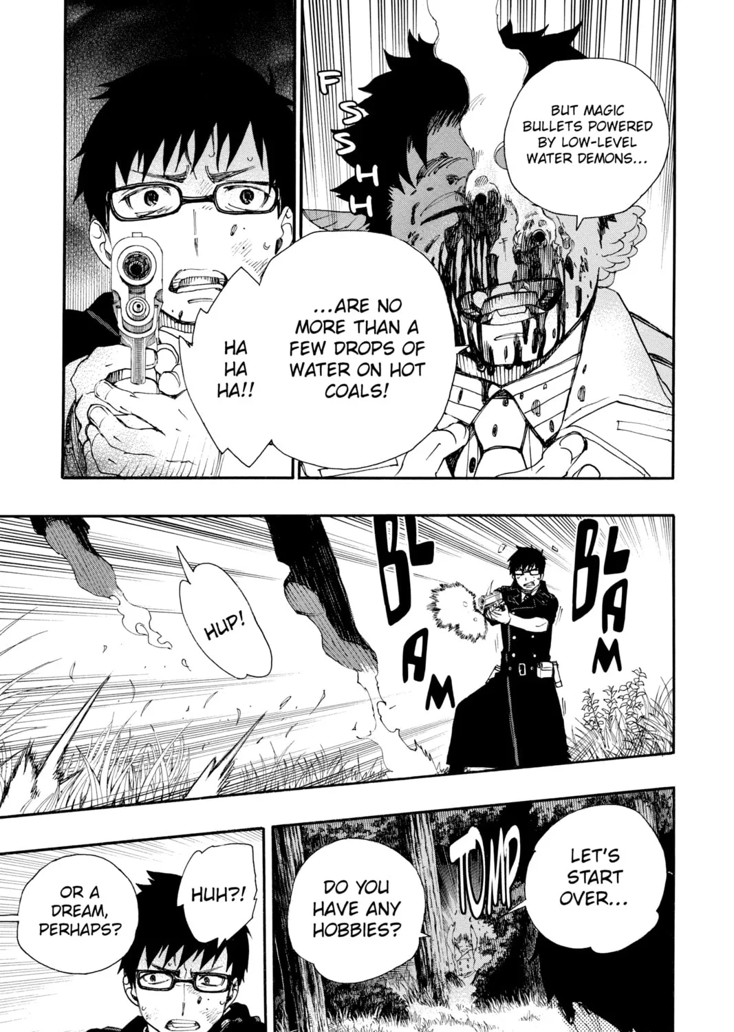 Read Blue Exorcist chapter 28 image 32 on Lezhin