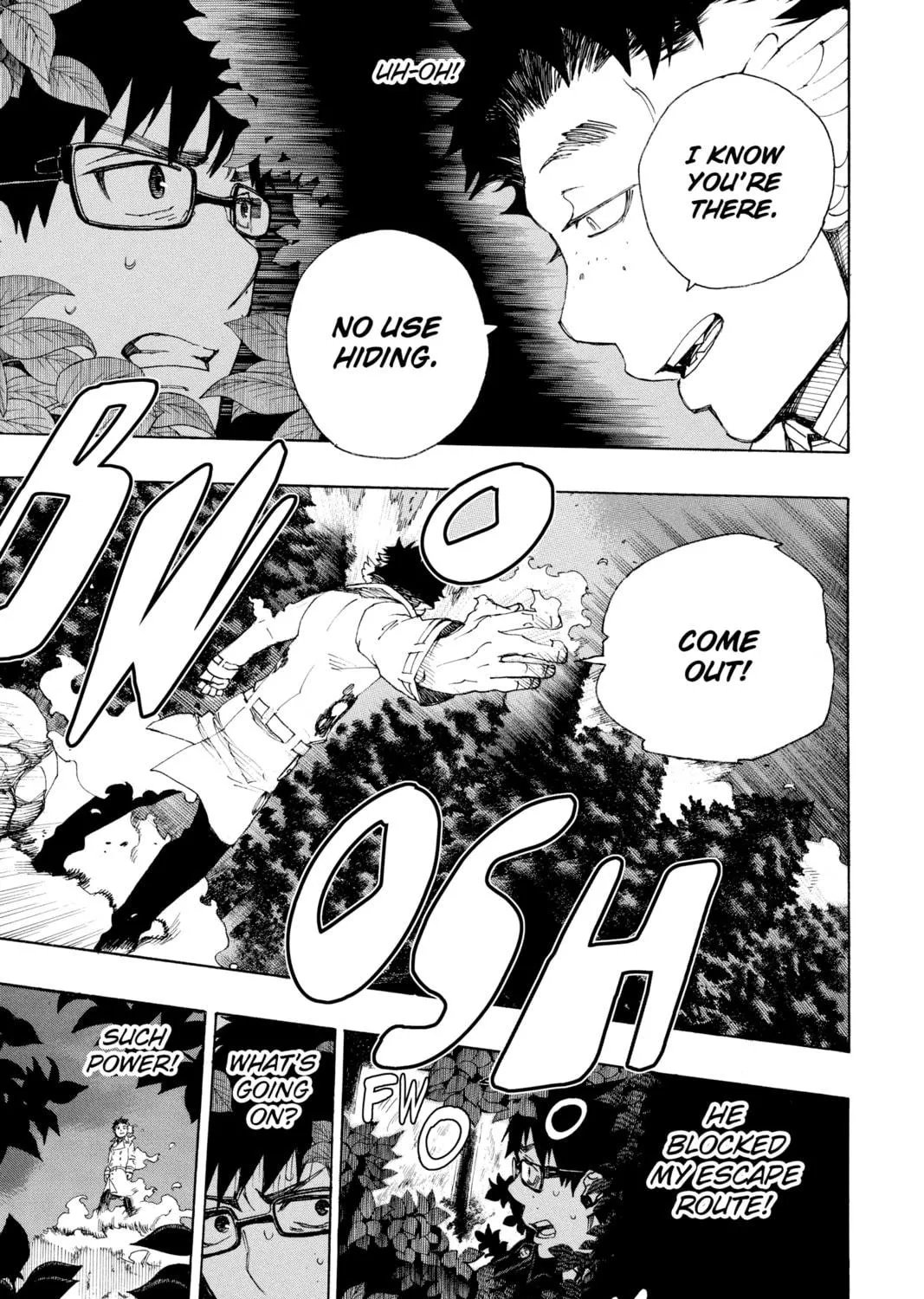 Read Blue Exorcist chapter 28 image 4 on Lezhin
