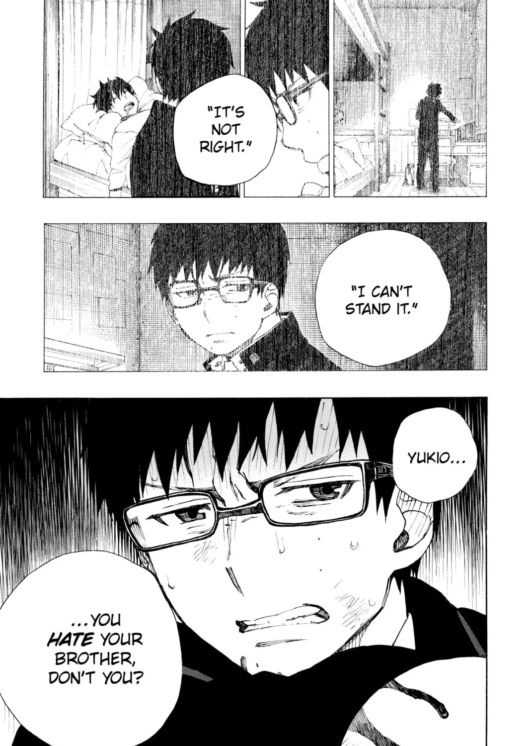Read Blue Exorcist chapter 28 image 44 on Lezhin