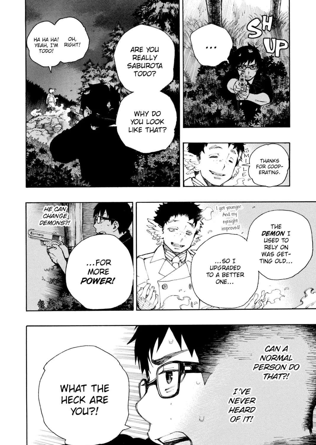 Read Blue Exorcist chapter 28 image 6 on Lezhin
