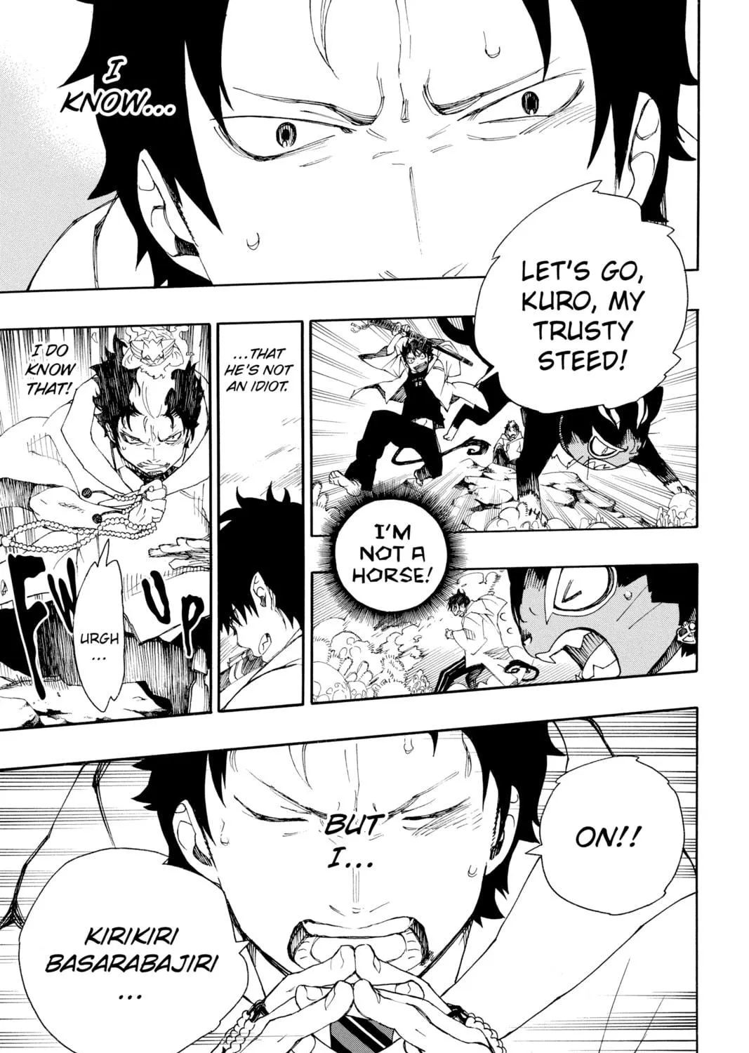 Read Blue Exorcist chapter 29 image 16 on Lezhin