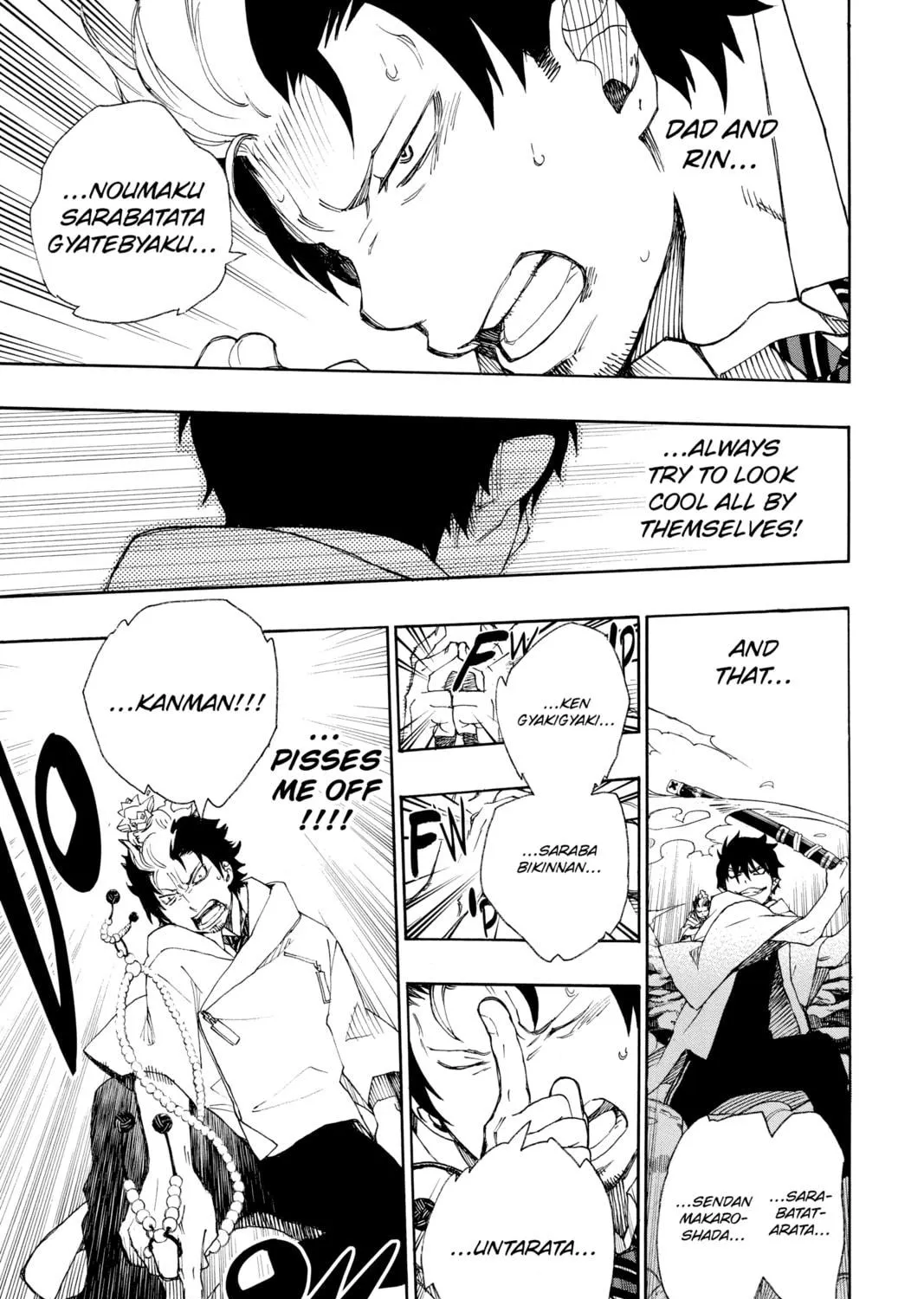 Read Blue Exorcist chapter 29 image 28 on Lezhin