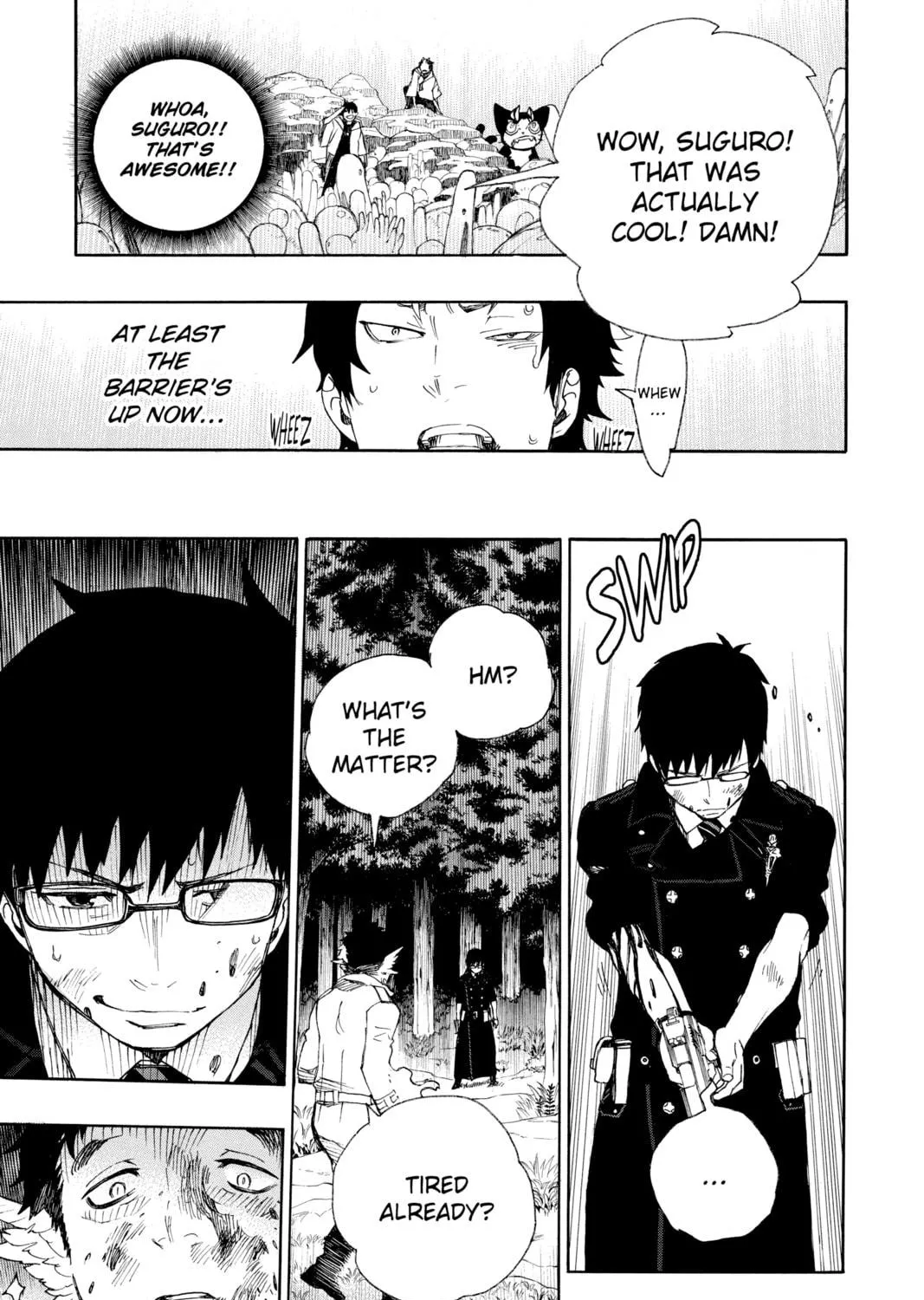 Read Blue Exorcist chapter 29 image 34 on Lezhin