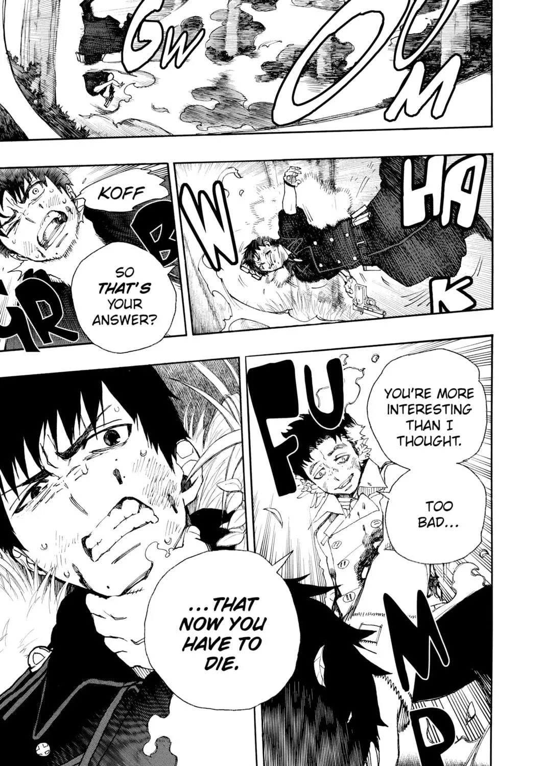Read Blue Exorcist chapter 29 image 46 on Lezhin