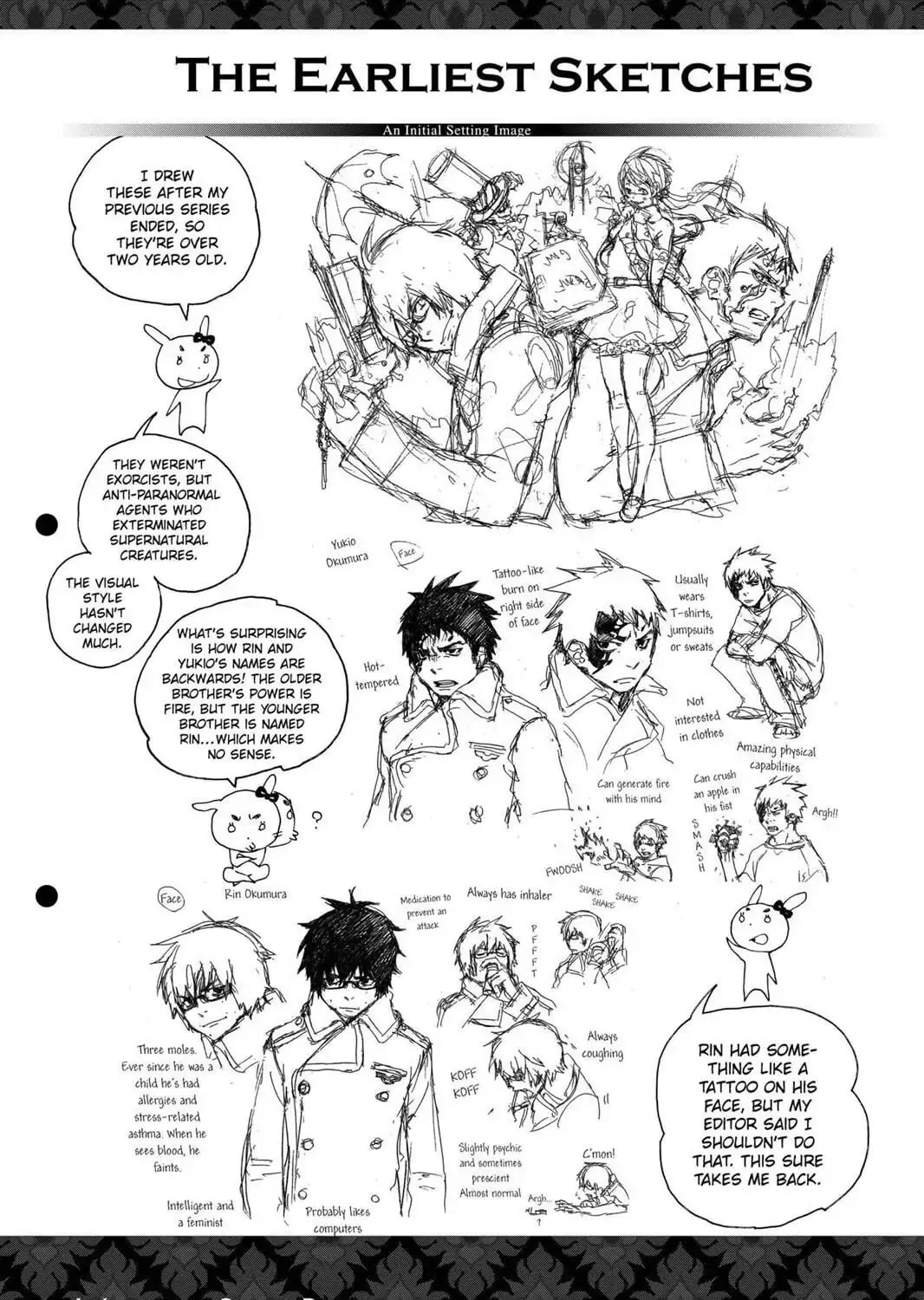 Read Blue Exorcist chapter 3.5 image 16 on Lezhin