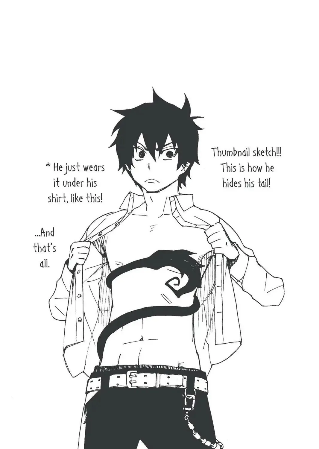 Read Blue Exorcist chapter 3.5 image 22 on Lezhin