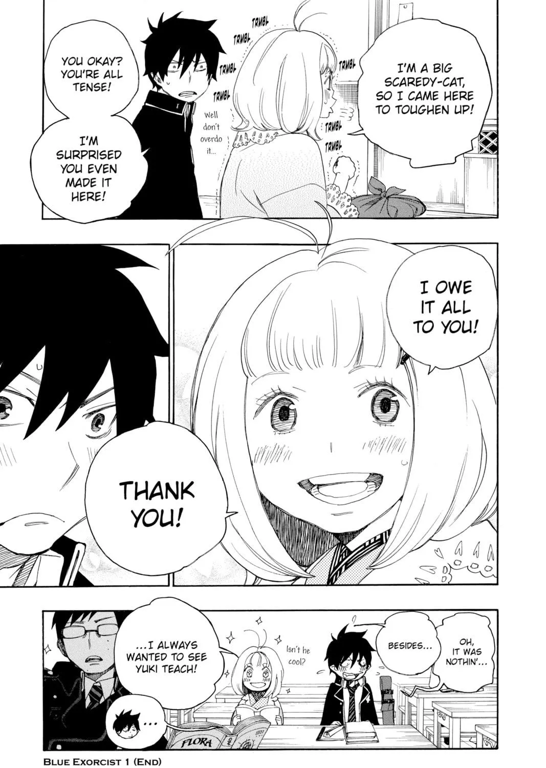 Read Blue Exorcist chapter 3 image 100 on Lezhin