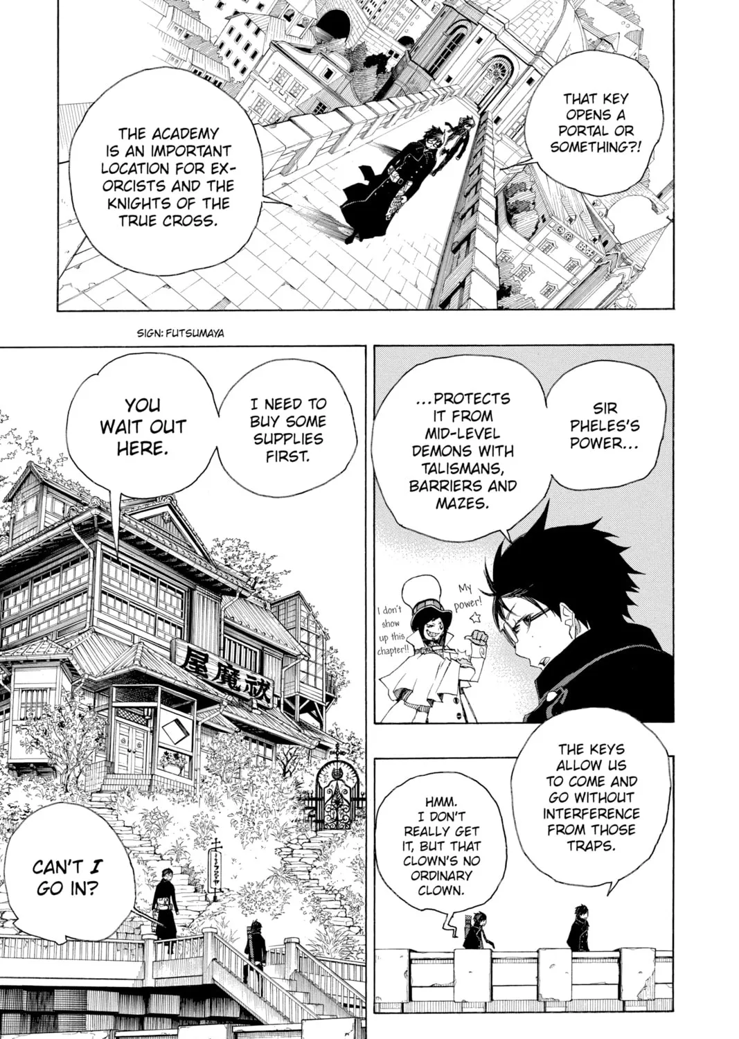 Read Blue Exorcist chapter 3 image 12 on Lezhin
