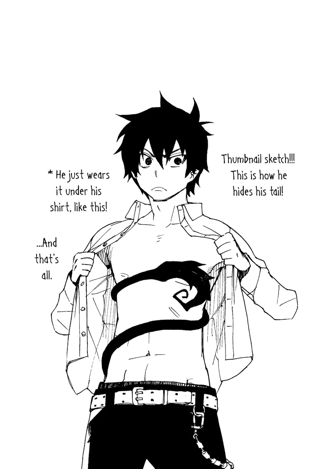 Read Blue Exorcist chapter 3 image 126 on Lezhin