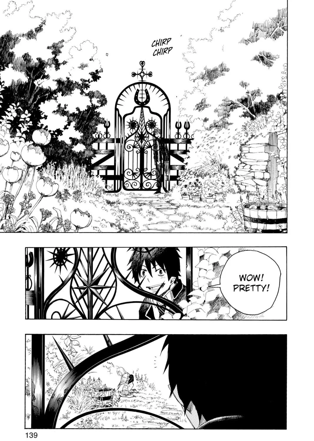 Read Blue Exorcist chapter 3 image 16 on Lezhin
