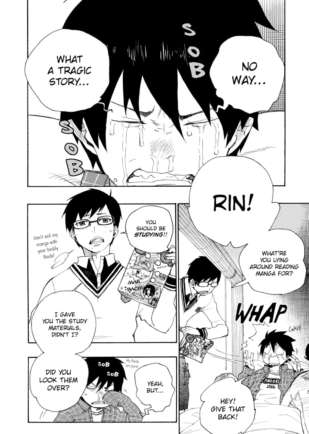 Read Blue Exorcist chapter 3 image 2 on Lezhin