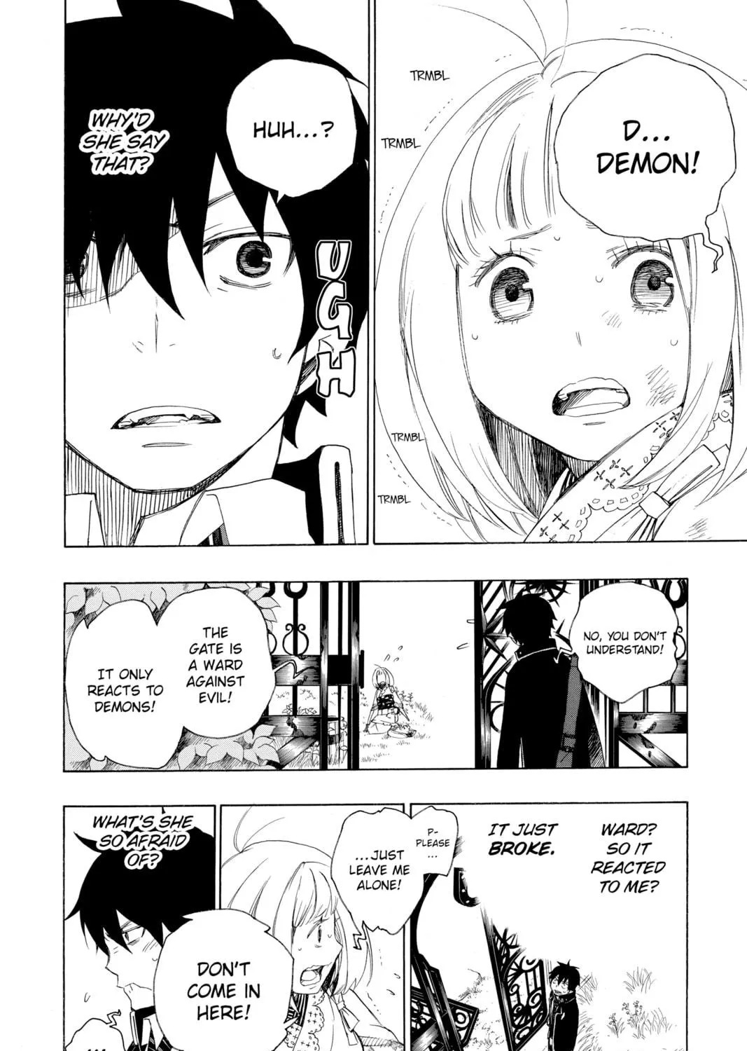 Read Blue Exorcist chapter 3 image 22 on Lezhin