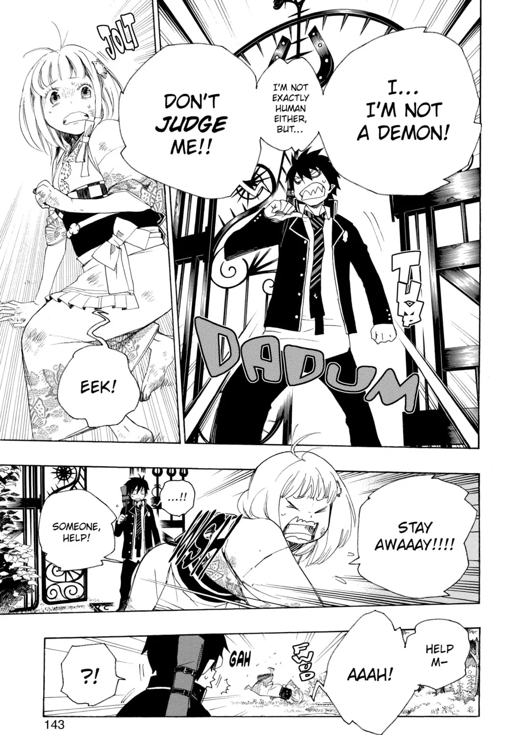 Read Blue Exorcist chapter 3 image 24 on Lezhin