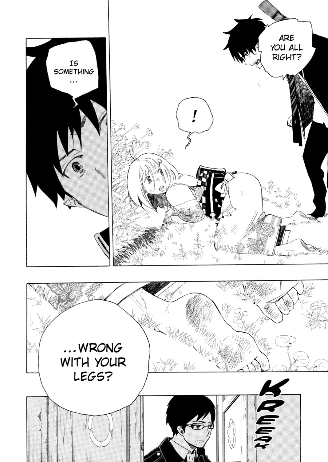 Read Blue Exorcist chapter 3 image 26 on Lezhin