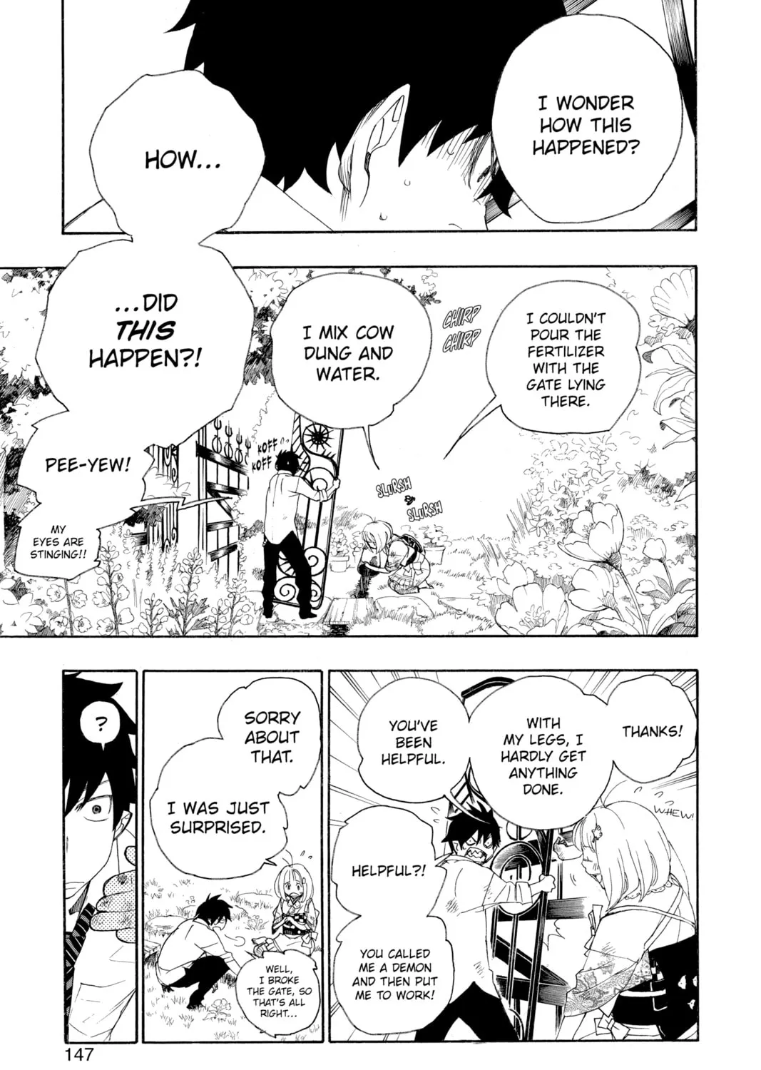 Read Blue Exorcist chapter 3 image 32 on Lezhin