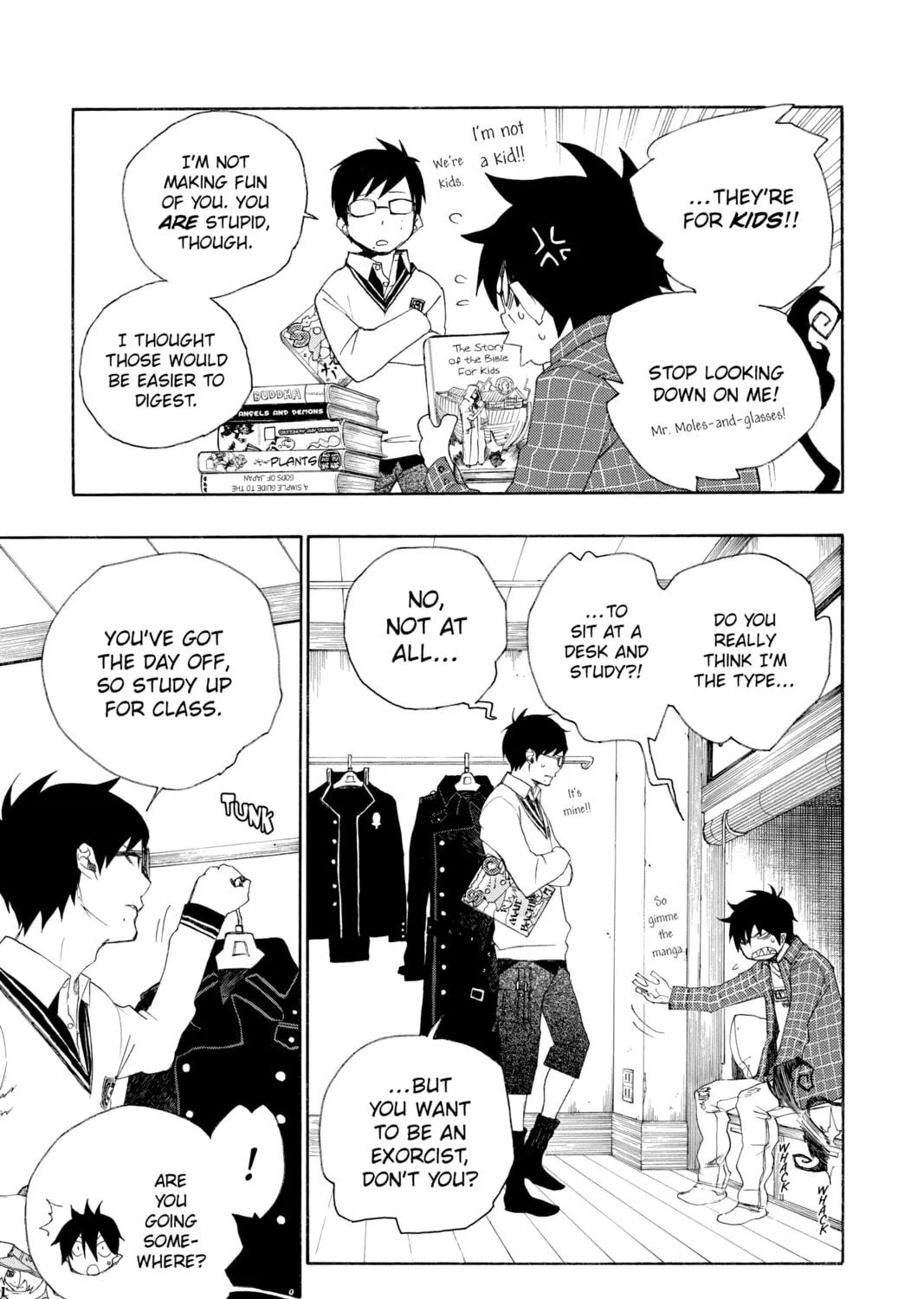 Read Blue Exorcist chapter 3 image 4 on Lezhin